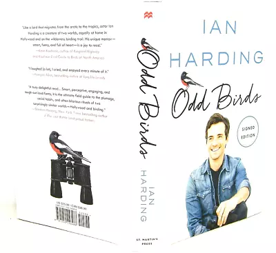 Odd Birds By Ian Harding 2017 HC VG 1ST 'FLAT SIGNED' • $32.79