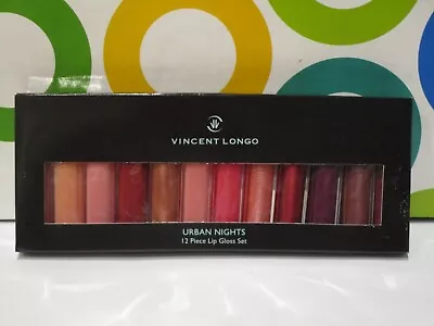 Vincent Longo ~ Urban Nights 12 Piece Lip Gloss Set ~ .24 Oz • $40