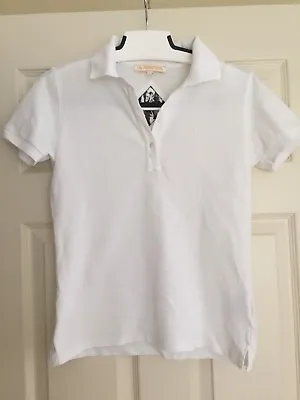 La Martina Hamptons Summer Polo Season Women's Polo White Shirt M • $40