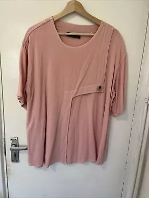 Hampstead Bazaar Pink Lagenlook Top One Size • £17.95