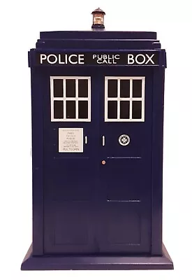 $57.68 • Buy Doctor Who 1963 Phone Booth TARDIS Electronic Collectible Light Sound=EC 10.5 