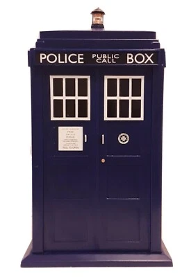 $57.68 • Buy Doctor Who 1963 Phone Booth TARDIS Electronic Collectible Light Sound=EC 10.5 