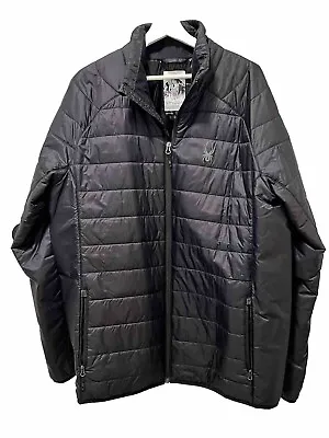 Spyder Men’s Glissade Full Zip Primaloft Insulator Jacket • $35
