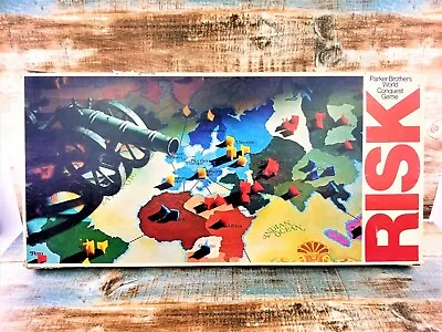 Risk The World Conquest Game 1993 Vintage Strategy Board Game 100% Complete  • $19.96