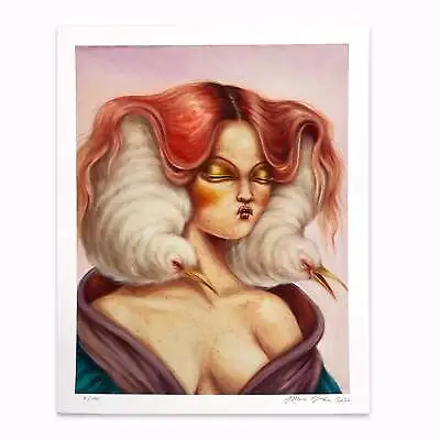 Floating Birds Muse IV By Miss Van SIGNED Ltd Edition X/100 Poster Print MINT • $225