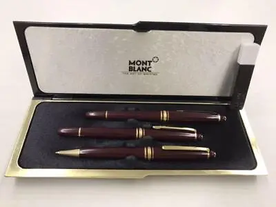 Montblanc Fountain Pen Ballpoint Pen Mechanical Pencil From Japan • $506.76