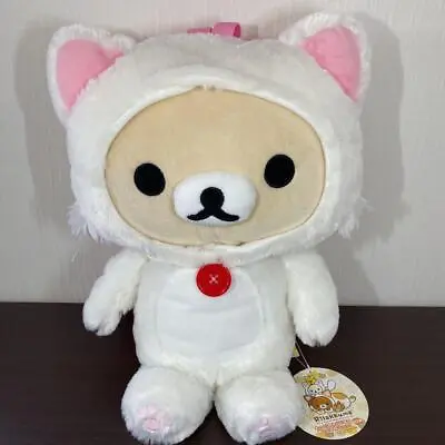 Korilakkuma Rilakkuma In Cat Mascot Costume Plush Doll Back Pack Toy 40cm • $182.14