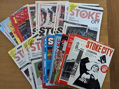 £1 • Buy Stoke City Home Programmes