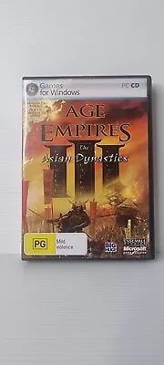 Age Of Empires III 3 - The Asian Dynasties (Expansion) PC GAME • $20