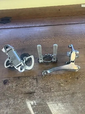 Vintage Campagnolo Triomphe Group Rear/Front Derailleur/Shifter Italy Road Bike • $174.99