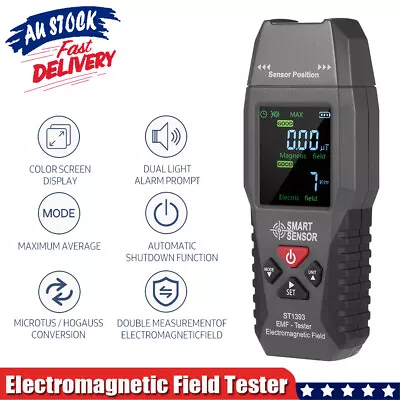 Handheld EMF Meter LCD Mini Digital Electromagnetic Field Radiation Detector AU • $31.99