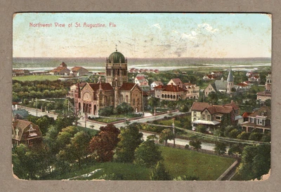 $2.99 • Buy 1910 View Of Northwest St Augustine Florida Postcard