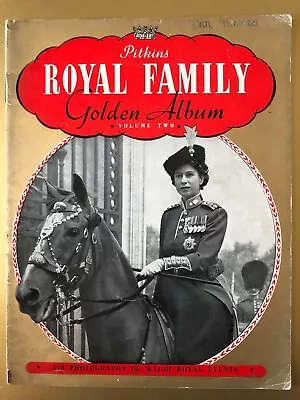 Pitkins Royal Family Golden Album Magazine Vol.2 1950's • £4.70