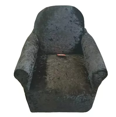 Kids Childrens Chair Armchair Baby Sofa Seat Fabric Upholstered Boutique Velvet • £32.99