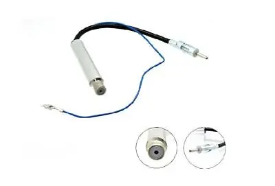 CT27AA08 Car Stereo Radio ISO-DIN Amplified Booster Aerial Antenna For Audi • £5.99