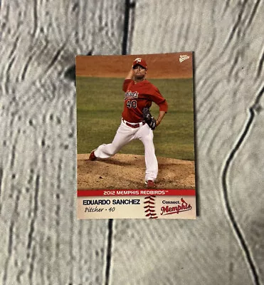 Eduardo Sanchez 2012 Multi Ad Memphis Redbirds Team Set Card #3 Maracay VZ • $3.50