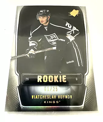 2011-12 SPx Spectrum Rookie #01/25 Viatcheslav Voynov #161 Rookie Card RC  #1/25 • $7.99