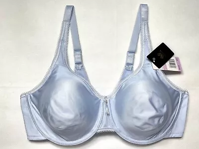 NWT Wacoal 40D Basic Beauty Full Figure Seamless Underwire Bra 855192 Arctic Ice • $33.24