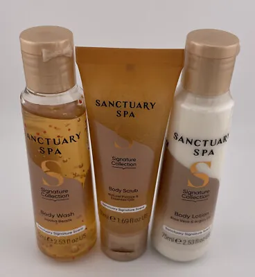 Sanctuary Spa Signature Collection Shower Gift Set 3pcs New & Sealed. • £12