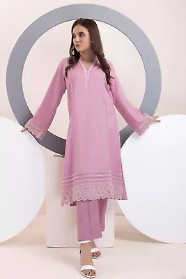 Lakhany 02 Piece Ready To Wear Embroidered Shirt & Trouser - LSM-3054 • £26.99