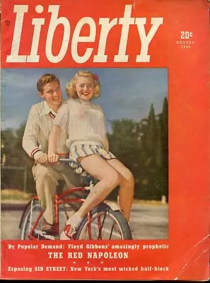 Liberty Magazine August 1949 M534 • $7.50