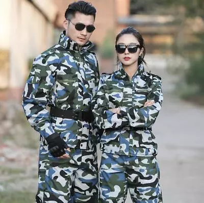 New Camouflage Army Military Tactical Combat Suit Shirt Trousers Pants Uniform • $23.65