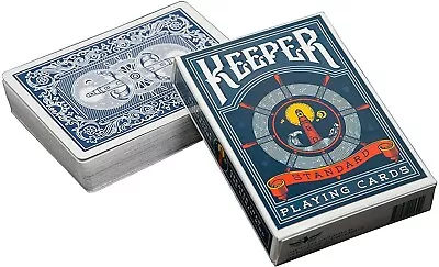 1 Deck New Ellusionist BLUE Keepers Playing Cards Rare OOP Bicycle Edition • $12