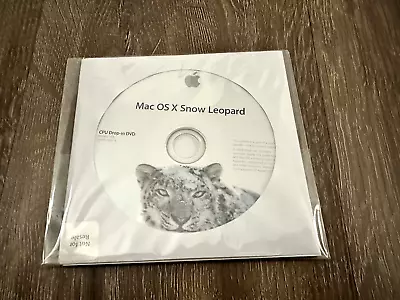 Apple Mac OS X V.10.6 Snow Leopard • $29.99