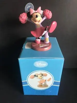 Disney Impressions Mickey & Friends Minnie Team Spirit Cheerleader Figurine • $18
