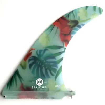 Koalition Aloha Spirit Longboard Fin 10 Inch NEW Surfboard • £76.95