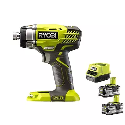 Ryobi RID1801M Impact Wrench Battery 18V ONE+ 220Nm 1/4  HEX Kit 2x4.0 Ah • $778.79