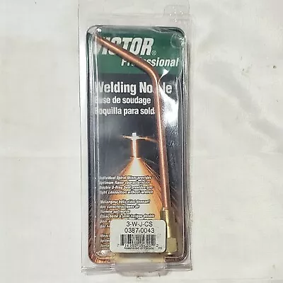 Victor 3-W-J Welding Brazing Torch Tip J28 J27 J100C SKH-7A 71 0387-0043 • $48.75