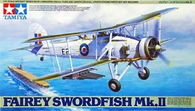 Tamiya 1/48 Fairey Swordfish MK II -61099 Model Aircraft Kit • £54.53