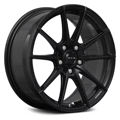 RTX SL01 Wheels 18x8 (42 5x114.3 73.1) Black Rims Set Of 4 • $745.16