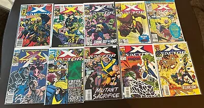 X-Factor #71 - #96 Marvel Comics Lot 1991 10 Issues KEYS Newsstands VF/NM • $7.99