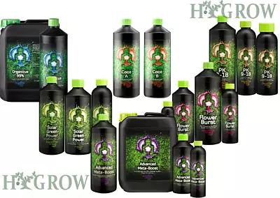 Buddhas Tree Nutrient Coco Organicus PK 9-18 Flower Burst Meta Boost Solar Green • £17.99