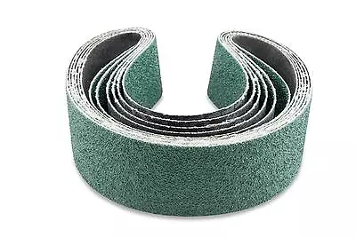 $29.69 • Buy 2 X 42 Inch 36 Grit Metal Grinding Zirconia Sanding Belts, 6 Pack