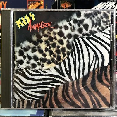 Kiss Animalize 1984 CD Mark St John Guitar Stanley Simmons Carr Glam Metal • $40.99