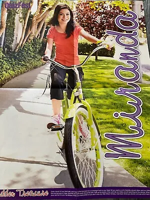 Miranda Cosgrove The Jonas Brothers Double Four Page Vintage Foldout Poster • $2.99