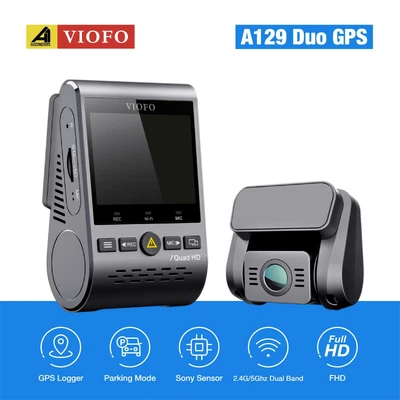 $210.32 • Buy Viofo A129 Duo 2Lens 2 Channel Dash Camera Twin SONY Sensr 5GHz WIFI GPS Dashcam