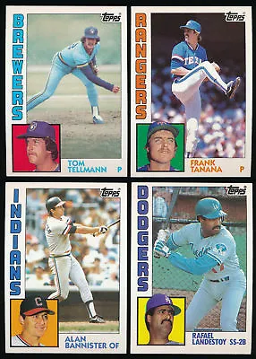 1984 Topps - You Pick Complete Your Set #601-792 (A10) • $0.99