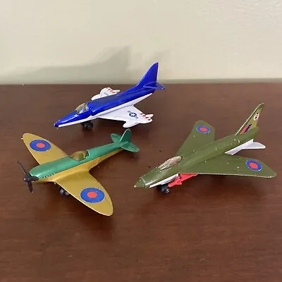 Matchbox 1970s Lot Of (3) Airplanes Lightning SB 21 Skyhawk A–4F Spitfire • $34.99
