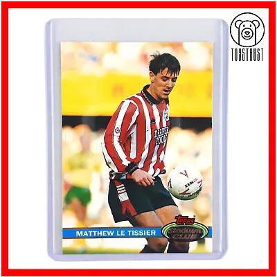 Matt Le Tissier Southampton Topps Stadium Club Football Trading Card No 26 1992 • £14.99