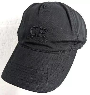 CP Company Goggle Cap - Black - Size Large • £65