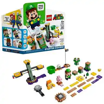 LEGO Super Mario Adventures Luigi Starter Course Toy 71387 • $34.99