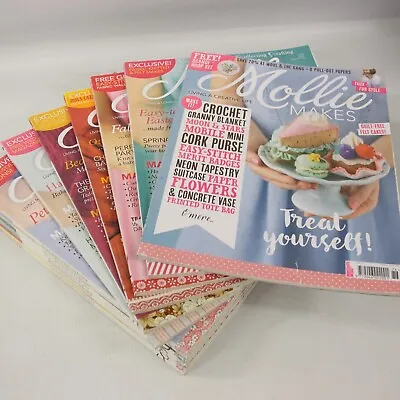 14x MOLLIE MAKES Craft Magazine (mostly Early Editions) Job Lot/Bundle - EHB • $12.44