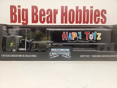 1/64 DCP/FG #60-1503  Maximum Overdrive Happy Toyz' Western Star W/Vinttage Van • $175