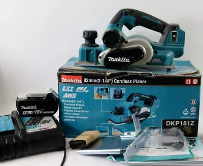 £310 • Buy Makita DKP181Z 18v LXT Brushless Cordless Planer W Battery & Charger