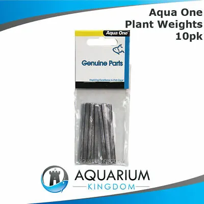 $9.90 • Buy #23207 Aqua One Plant Weight 10 Pack 6cm - Aquarium Anchor Make Plants Sink Tank