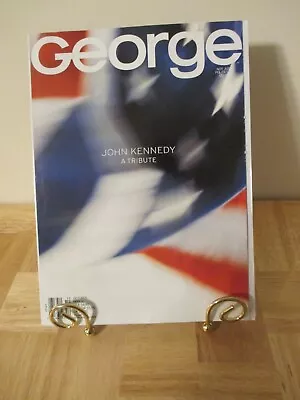 George Magazine October 1999 JFK JR John Kennedy A Tribute Excellent Near Mint! • $23.99